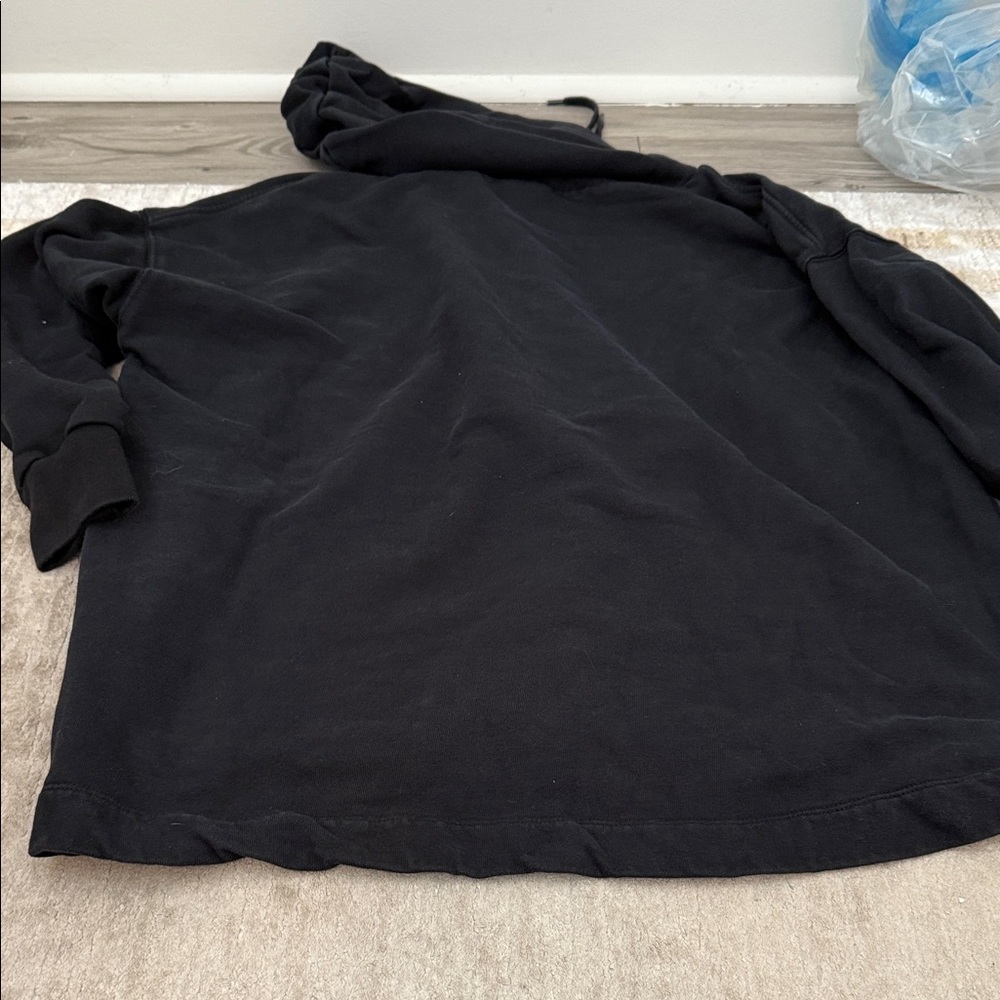 AllSaints Black Logo Hoodie - Picture 4 of 4